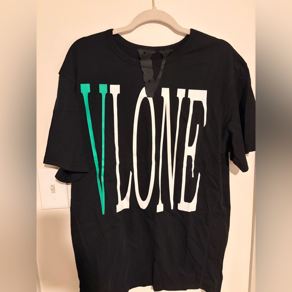 VLONE Black and Green Tee